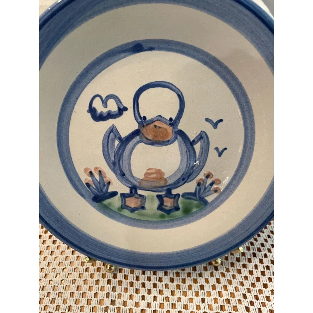Vintage M.A. Hadley Duck Salad / Luncheon Plate